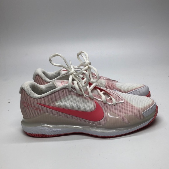Woman’s NikeZoom Vapor Prop HC CZ0222-106 Pink/White USED Size 8 - Picture 2 of 11